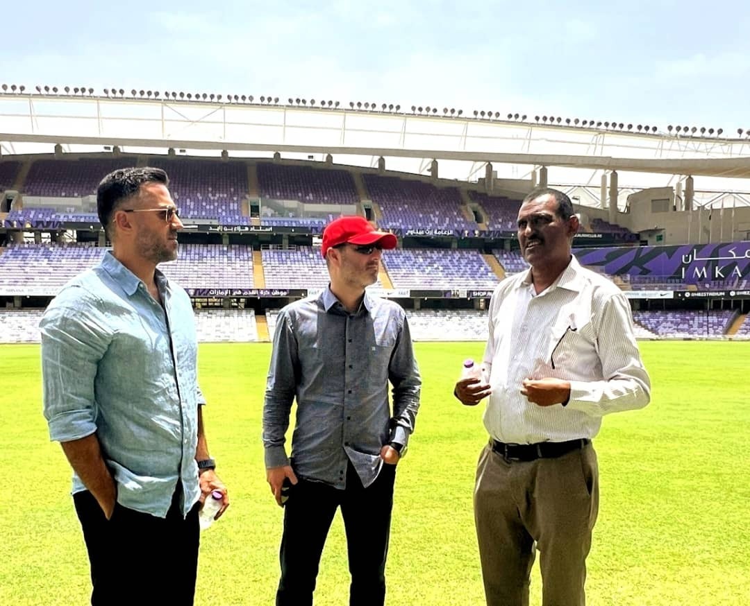 Executive Director and Coach of National Team Visit Al Ain Facilities