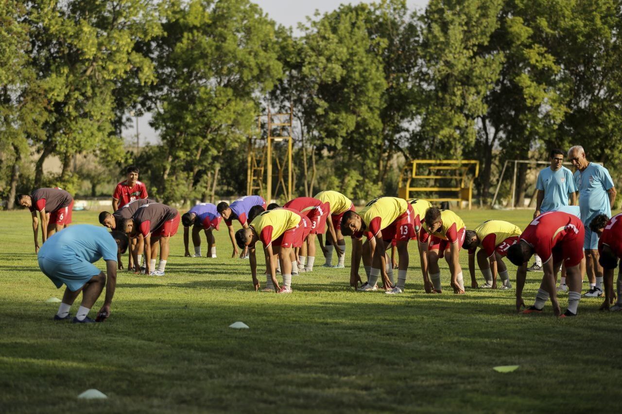 National U17 team in Ardabil