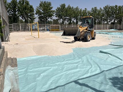 Third Phase of Sand Replacement Begins