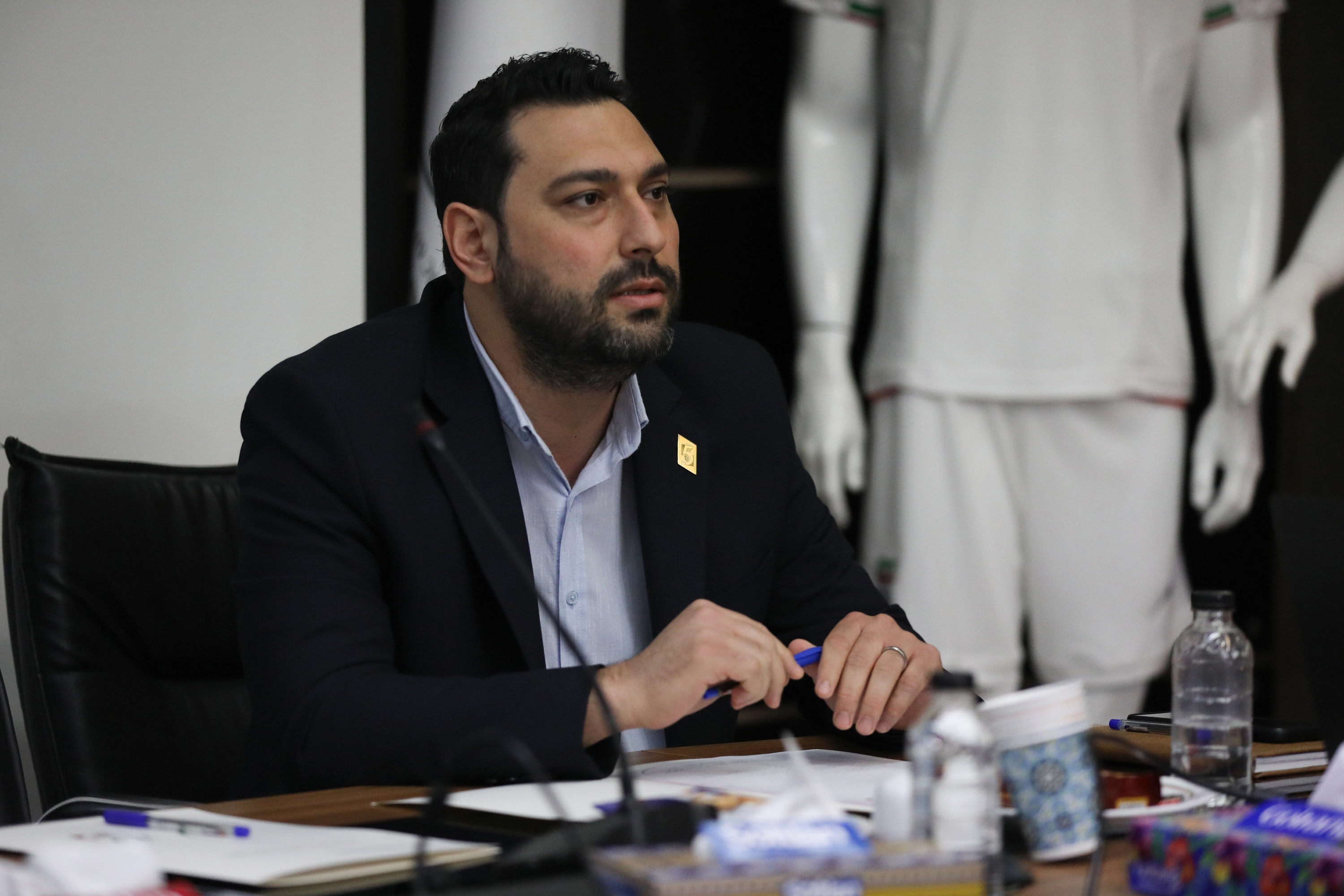 Meeting Between President and Futsal Club Executives