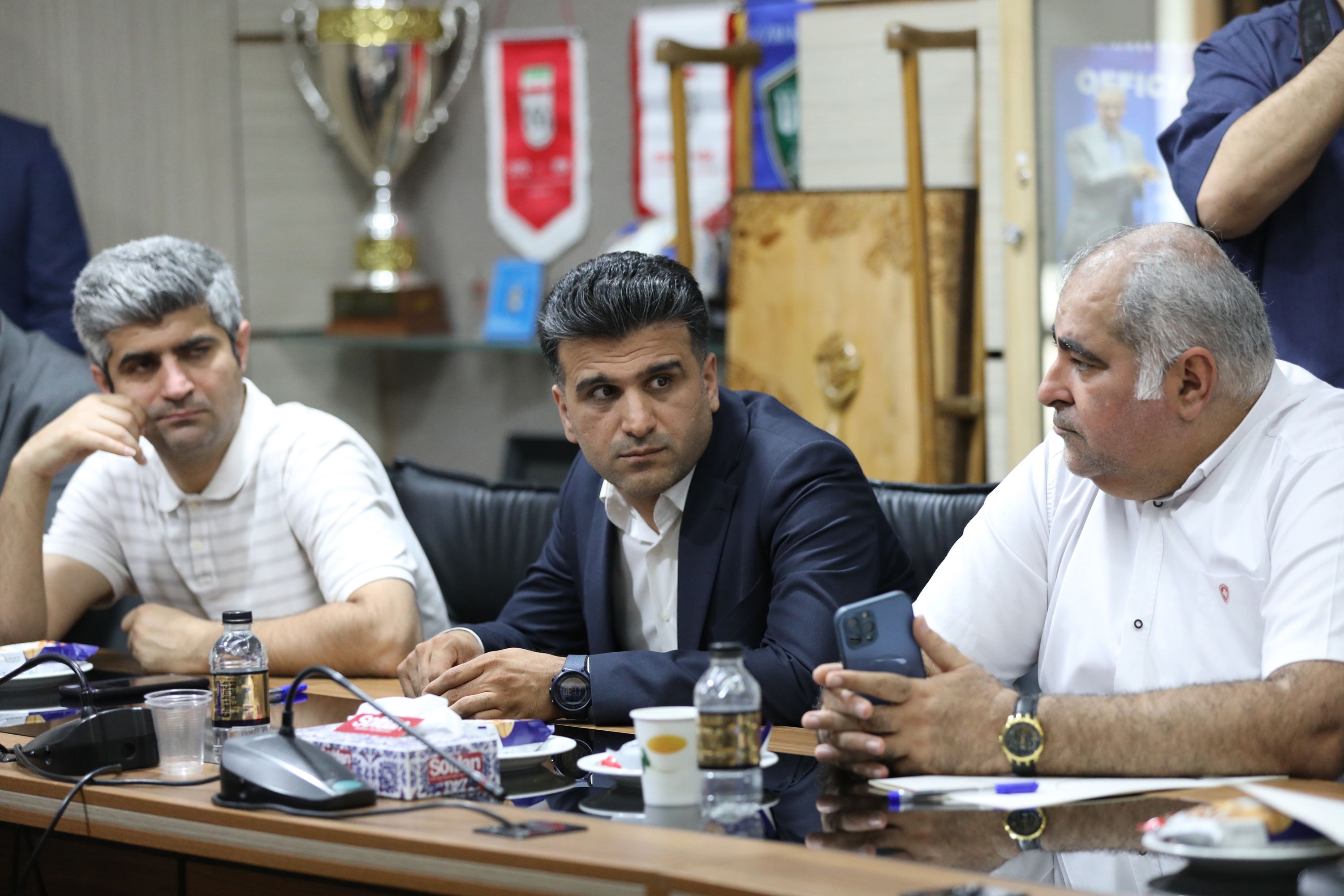 Meeting Between President and Futsal Club Executives