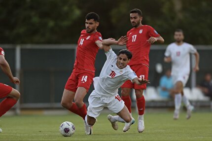 Team Melli’s Intrasquad Match Ends in 1–1 Draw Between White and Red Sides