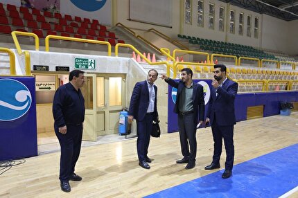 Federation representatives visit Kish Island for excellent quality of hosting of CAFA futsal