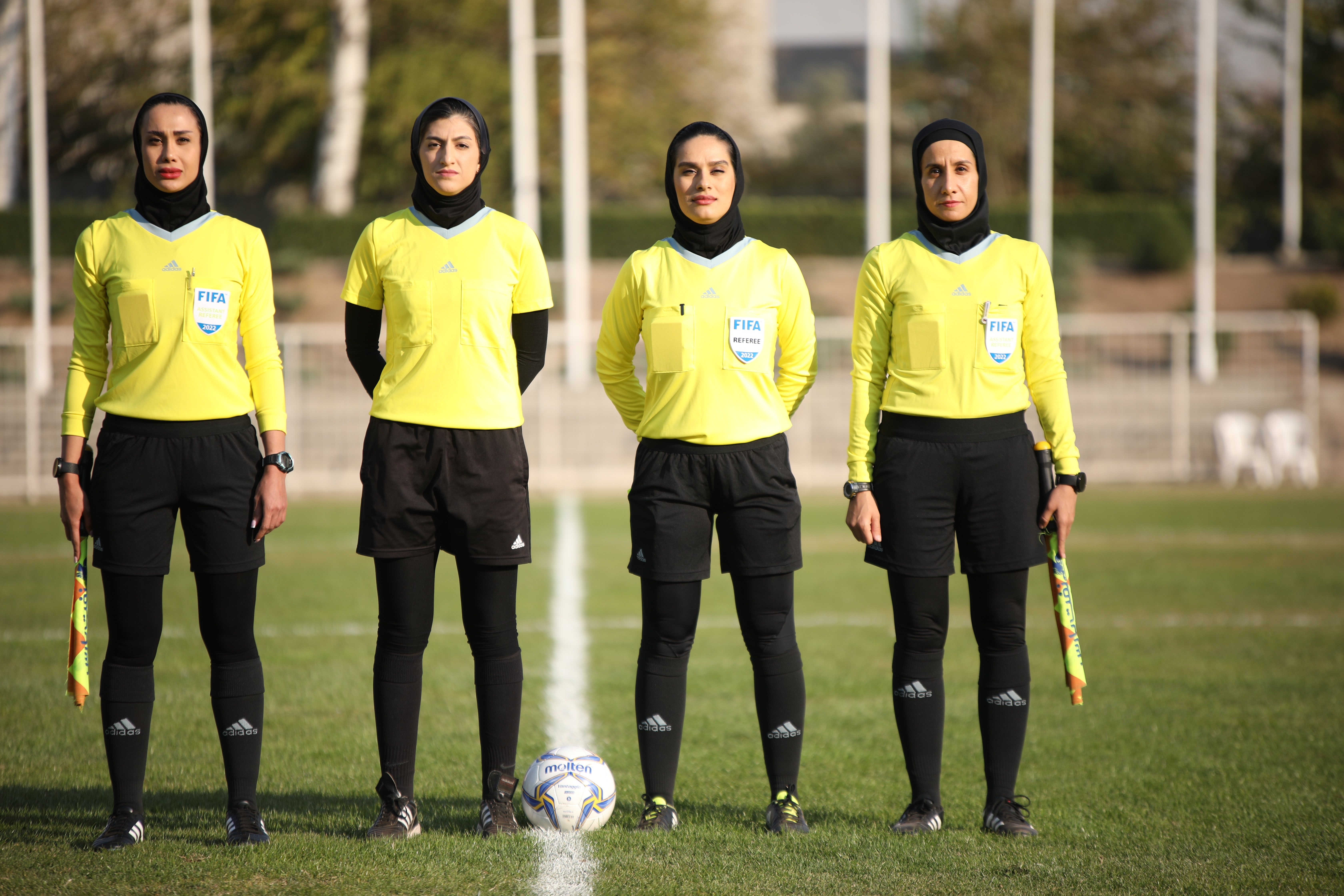 Referees for the friendly match between Iran and Iraq
