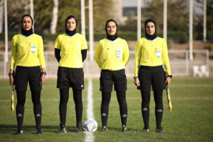 Referees for the friendly match between Iran and Iraq