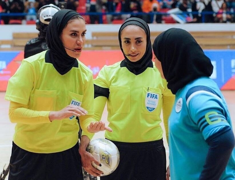 Fathi and Nazemi Appointed as Referees for Women’s Futsal World Cup