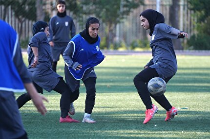 Iran U17 Girls’ National Team Begins Day Two with Tactical Morning Session