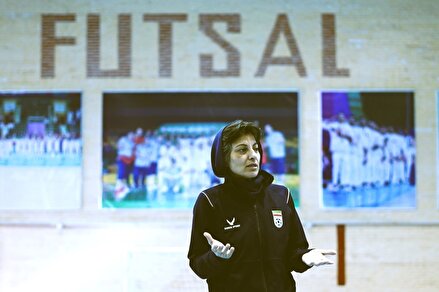 Futsal Team Trains Under Mozafar’s Supervision at Selection Camp