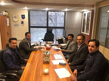 برگزاری اولین جلسه فنی کادر تیم ملی فوتسال بزرگسالان با سرپرست فوتسال