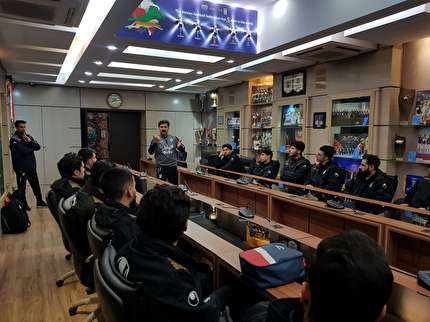 برگزاری کلاس تئوری بازیکنان تیم ملی فوتسال