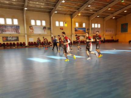 برگزاری تمرین تیم ملی فوتسال