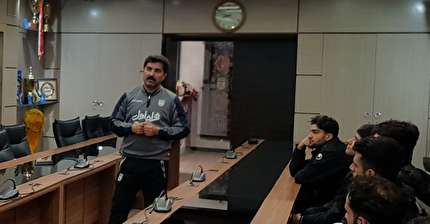 ناظم الشریعه: بازیکنان باید با انگیزه و تمرکز بالا تمرینات خود را انجام دهند