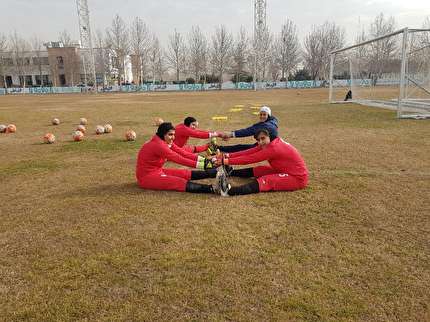 گزارش تصویری از تمرین تیم ملی فوتبال دختران نوجوان
