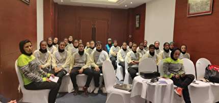 برگزاری نشست کادر فنی با ملی پوشان نوجوان