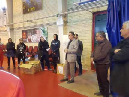 حضور اعضای مسئولین فوتسال  در تمرین تیم ملی فوتسال بانوان