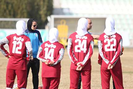 آغاز تمرینات تیم ملی فوتبال بانوان در مرکز ملی فوتبال + عکس