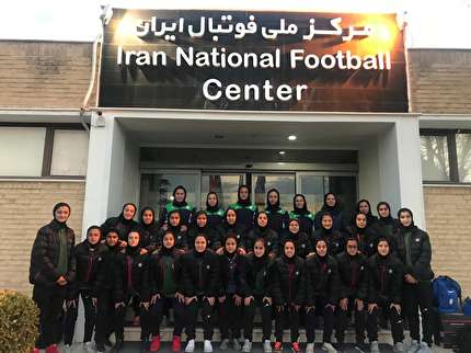 برگزاری مراسم بدرقه تیم ملی فوتبال دختران زیر 16 سال