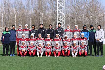 تیم ملی فوتبال بانوان وارد دوحه شد