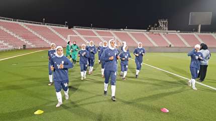 برگزاری تمرین ملی پوشان پیش از دیدار برابر فلیپین