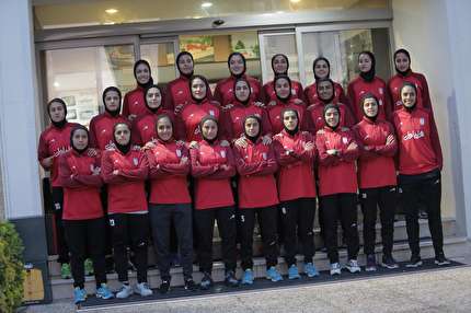 برگزاری مراسم بدرقه تیم ملی فوتبال بانوان بزرگسالان