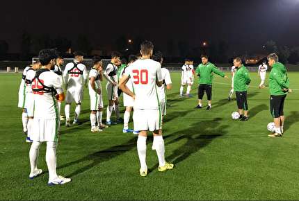 تمرین سبک بازیکنان تیم امید در دوحه