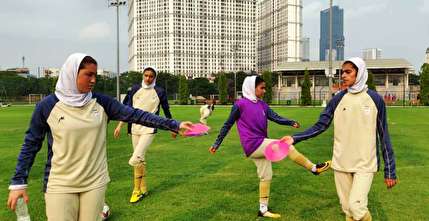 برگزاری آخرین تمرین شاگردان خسرویار پیش از دیدار برابر لبنان