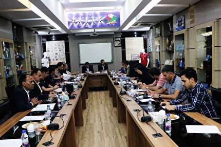 برگزاری جلسه هماهنگی مسابقات فوتبال نوجوانان و جوانان