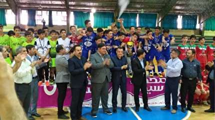 تیم سوهان محمد سيمای قم قهرمان مسابقات دسته یک نونهالان کشور شد