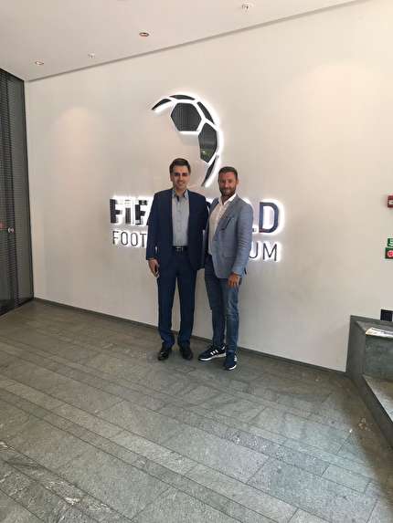 دیدار رییس کمیته فوتبال مجازی فدراسیون با رییس کمیته فوتبال الکترونیک فیفا