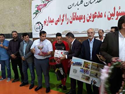 تقدیر سازمان لیگ فوتسال از اصغری مقدم