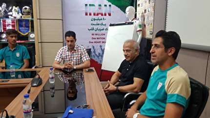برگزاری کلاس تئوری تیم ملی نوجوانان با حضور خاکپور