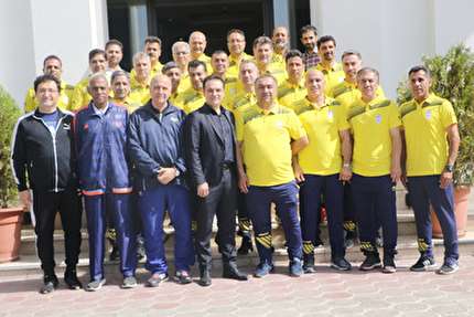 برگزاری مراسم اختتامیه دوره مربیگری حرفه ای فوتبال