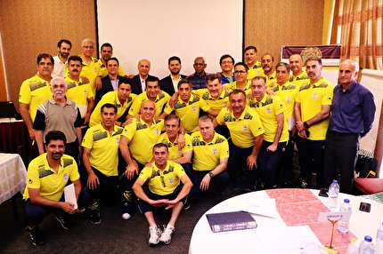 برگزاری مراسم اختتامیه دوره مربیگری فوتبال حرفه ای