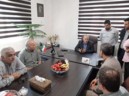 افتتاح سیستم اتوماسیون اداری هیات فوتبال البرز با حضور رییس فدراسیون