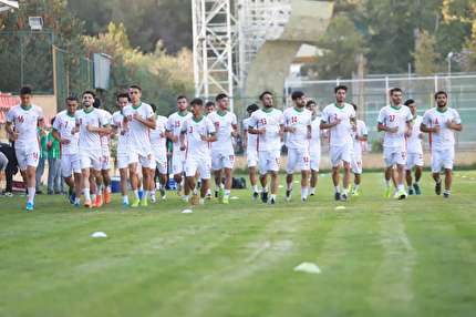 پيگيرى تمرينات تيم اميد