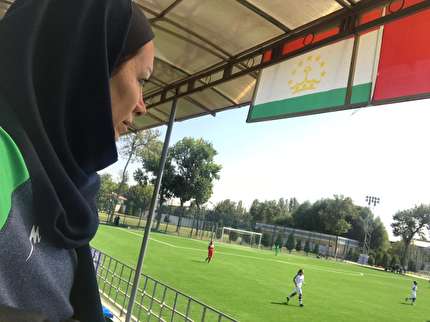 حضور سرمربی تیم دختران ایران در دیدار ازبکستان و قرقیزستان
