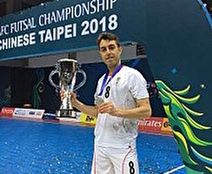 عروجی بهترین بازیکن مسابقه شد