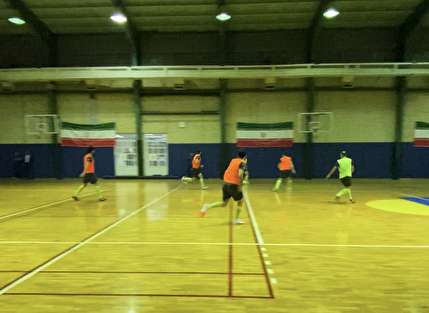 تمرین تیم ملی فوتسال در ارومیه پیگیری شد