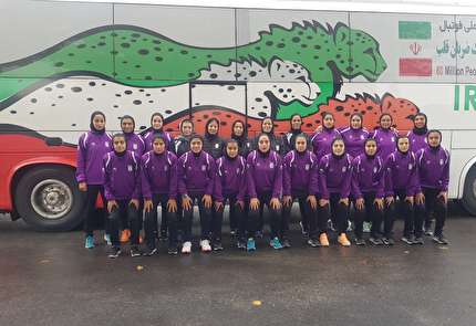 تیم ملی فوتبال بانوان زیر 23 سال تهران را به مقصد تاجیکستان ترک کرد