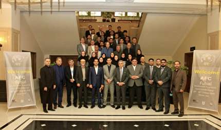 برگزاری مراسم افتتاحیه کارگاه آموزشی فوتسال با حضور سرپرست دبیرکلی فدراسیون