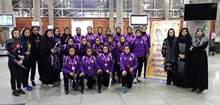 تیم ملی فوتبال بانوان زیر 23 سال به تهران بازگشت