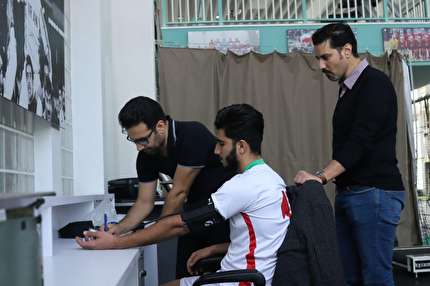 همکاری پزشکان تیم ملی با تیم امید