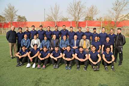 برگزاری مراسم افتتاحیه دوره مربیگری B فوتبال با حضور رئیس کمیته آموزش