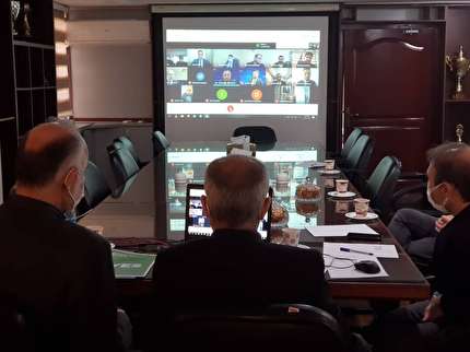 برپایی نشست برخط کافا با حضور مسولان فدراسیون ایران