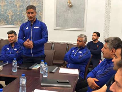 اختتامیه کلاس مربیگری A آسیا در اهواز