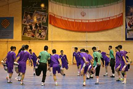 اردوی تیم فوتسال جوانان برگزار می‌شود