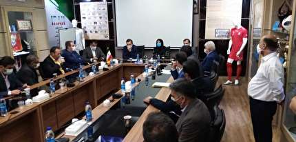 بازدید رئیس فدراسیون فوتبال از مرکز ملی فوتبال