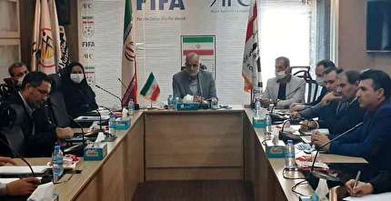 برگزاری نشست دبیرکل فدراسیون و مسولین کمیته های مختلف