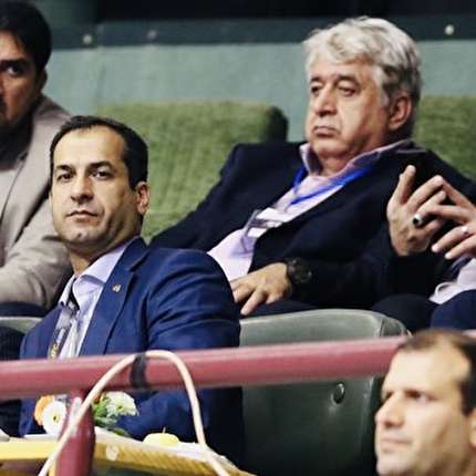 حضور رییس کمیته فوتسال در فینال لیگ برتر فوتسال