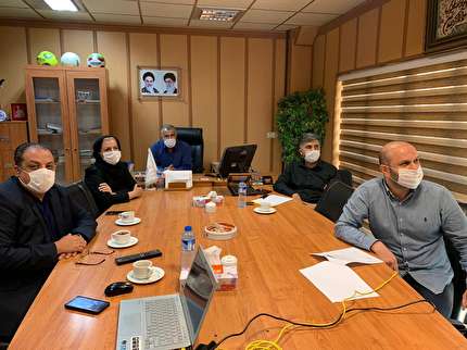 برگزاری آنلاین تله کنفرانس دستورالعمل‌های فوتبال در شرایط بیماری کووید ۱۹